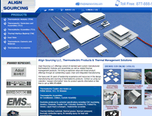 Tablet Screenshot of alignsourcing.com
